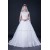 Ball Gown Off the Shoulder Beaded Lace Bridal Wedding Dresses WD010410