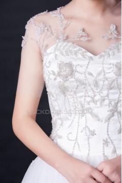 Ball Gown Beaded Bridal Wedding Dresses WD010417