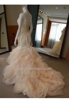Trumpet/Mermaid Sweetheart Bridal Gown Wedding Dress WD010461