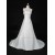A-line One Shoulder Beaded Bridal Gown Wedding Dress WD010470