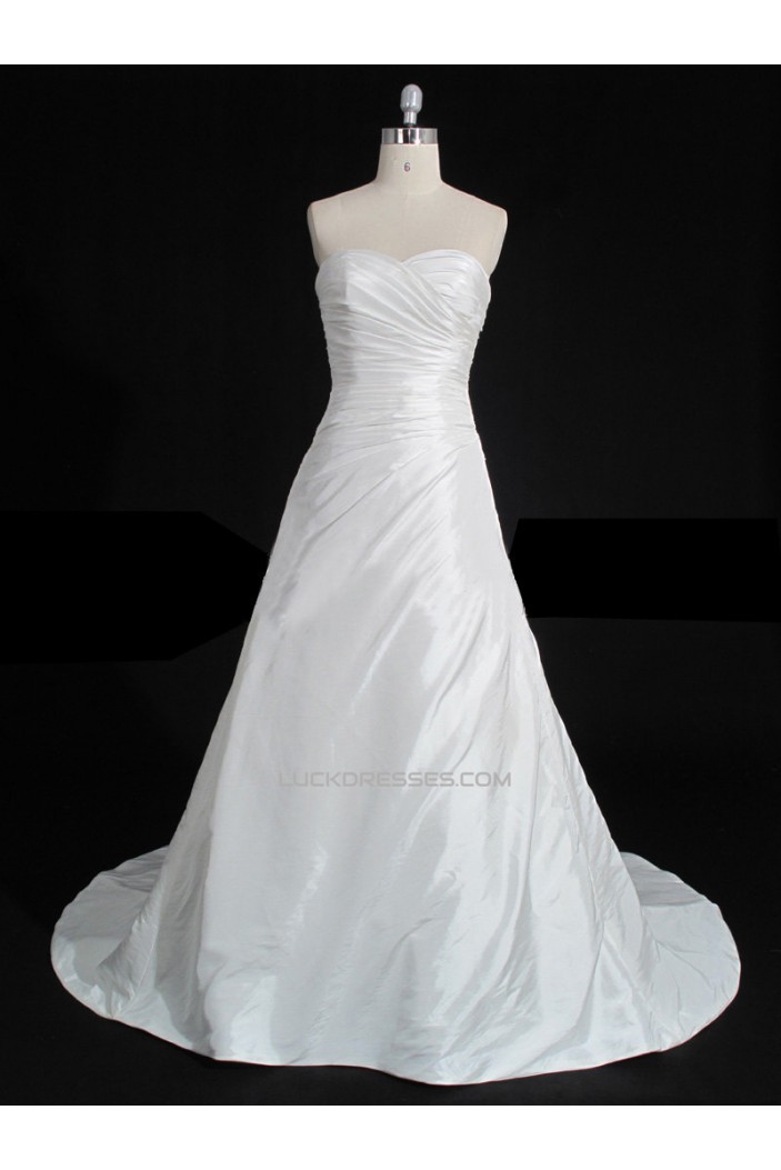 A-line Sweetheart Bridal Gown Wedding Dress WD010472