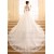 Ball Gown Beaded Bowknot Lace Bridal Wedding Dresses WD010507