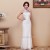 Trumpet/Mermaid Halter Lace Bridal Wedding Dresses WD010515