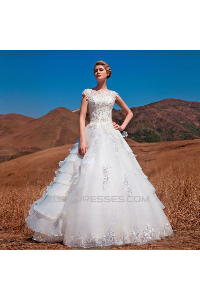 Ball Gown Lace Bridal Wedding Dresses WD010520