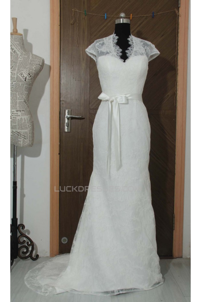 Trumpet/Mermaid Lace Bridal Wedding Dresses WD010570