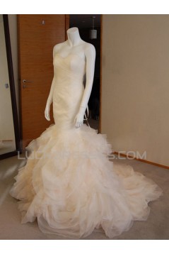 Trumpet/Mermaid Sweetheart Bridal Wedding Dresses WD010589