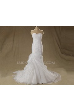 Trumpet/Mermaid Sweetheart Bridal Wedding Dresses WD010609