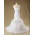 Trumpet/Mermaid V-neck Lace Bridal Wedding Dresses WD010624