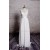 A-line Straps Lace and Chiffon Bridal Wedding Dresses WD010631