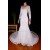Trumpet/Mermaid Off the Shoulder 3/4 Sleeves Beaded Bridal Gown Wedding Dress WD010778