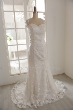 Trumpet/Mermaid Sweetheart Lace Bridal Gown Wedding Dress WD010795