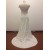 Trumpet/Mermaid Cap Sleeves Beaded Bridal Wedding Dresses WD010815