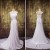 Sheath/Column Strapless Chiffon Bridal Wedding Dresses WD010841