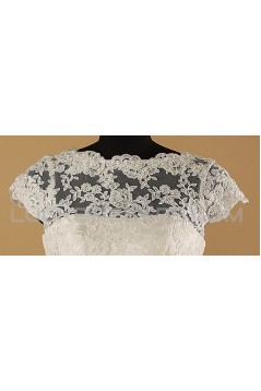 A-line Short Lace Bridal Wedding Dresses WD010854
