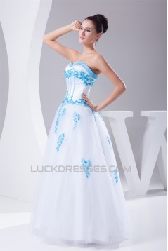 Ball Gown Sweetheart Sleeveless Beaded Wedding Dresses 2030017