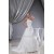 A-Line Sleeveless Satin Lace Organza Sweetheart Wedding Dresses 2030026