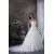 Ball Gown Strapless Sleeveless Satin Organza Taffeta Sweet Wedding Dresses 2030065