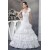 Beautiful Satin Organza Taffeta A-Line One-Shoulder Sleeveless Wedding Dresses 2030069