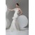 Strapless Sleeveless Mermaid/Trumpet Satin Lace Embellished Wedding Dresses 2031006