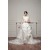Straps Sleeveless Satin Taffeta A-Line Lace Beautiful Wedding Dresses 2031012