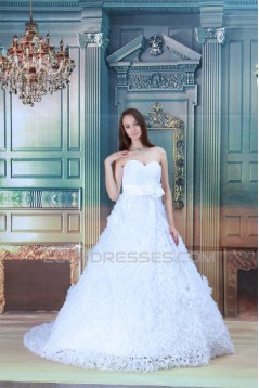 Unique Design Sleeveless Sweetheart Ball Gown Wedding Dresses 2031039