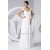 Sheath/Column Cap Sleeve Chiffon Wedding Dresses 2030105