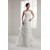 A-Line Sleeveless Strapless Beaded Wedding Dresses 2031051