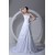 A-Line Sleeveless Taffeta Strapless Beaded Lace Wedding Dresses 2031089