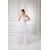Amazing A-Line Strapless Sleeveless Satin Organza Wedding Dresses 2031102