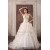 Beautiful Sweetheart Ball Gown Satin Organza Sleeveless Wedding Dresses 2031137