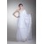 Fantastic A-Line Chiffon Satin One-Shoulder Sleeveless Wedding Dresses Maternity Wedding Dresses 2031177