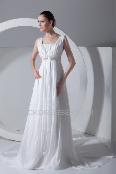A-Line Square Sleeveless New Arrival Wedding Dresses 2031201
