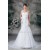 Mermaid/Trumpet Sleeveless Satin Lace Organza New Arrival Wedding Dresses 2031235