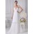 Trumpet/Mermaid Spaghetti Straps Chiffon Wedding Dresses 2030125