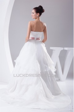 Elegant Sweetheart A-Line Lace Sleeveless Wedding Dresses 2030131