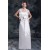 Sleeveless Satin Sheath/Column Sweetheart Wedding Dresses with Lace Jacket 2031335