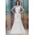 Strapless Satin Lace Mermaid/Trumpet New Arrival Wedding Dresses 2031352