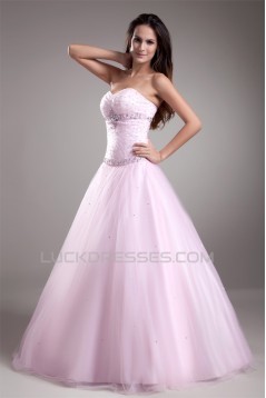 Sweetheart Ball Gown Beading Floor-Length Wedding Dresses 2031380