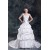 Wholesale Taffeta Straps Sleeveless A-Line Wedding Dresses 2031424