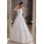 A-Line V-Neck Floor-Length Straps Sleeveless Wedding Dresses 2031448