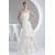 Fantastic Taffeta Sleeveless Mermaid/Trumpet Strapless Wedding Dresses 2030145