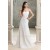 Sheath/Column Strapless Court Train Wedding Dresses 2031457