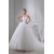 Ball Gown Sweetheart Lace Fine Netting Wedding Dresses 2030184
