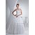 Ball Gown Spaghetti Straps Taffeta Beaded Wedding Dresses 2030198