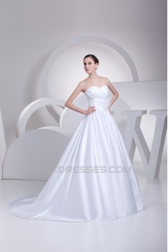 A-Line Sweetheart Sleeveless Wedding Dresses 2030233
