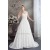 A-Line One-Shoulder Sleeveless Lace Wedding Dresses 2030246