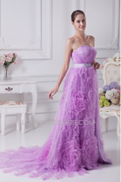 A-Line Satin Fine Netting Sleeveless Beading New Arrival Wedding Dresses 2030270