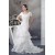 Satin Organza Square Princess Sleeveless Most Beautiful Wedding Dresses 2030297
