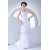Trumpet/Mermaid Silk like Satin Netting Square Wedding Dresses 2030327