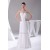 Sheath/Column Straps Sleeveless Beaded Most Beautiful Wedding Dresses 2030335